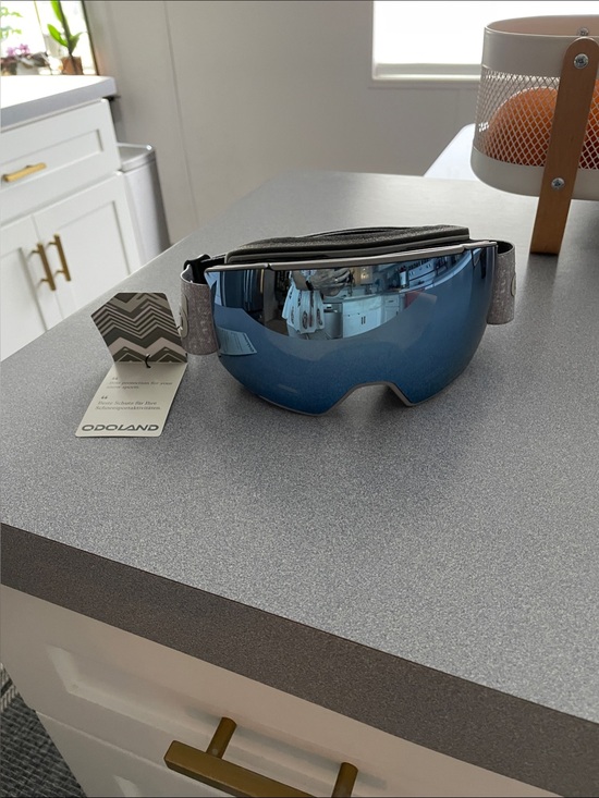 odoland Other - Odoland Men's Blue Mirrored Ski Goggles